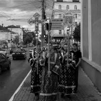 В Предтеченском храме Калуги совершен чин Погребения Пресвятой Богородицы