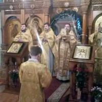 В Новогоднюю ночь в храме святого пророка Иоанна Предтечи совершена Божественная литургия. В этом году это уже 15 литургия в ночь на 1 января
