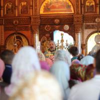 в понедельник, на Рождество Пресвятой Владычицы нашей Богородицы и Приснодевы Марии, в храме святого пророка Иоанна Предтечи соборно совершены праздничные богослужения.