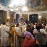 накануне Рождества Христова, в храме святого пророка Иоанна Предтечи было совершено Всенощное бдение Рождеству Христову. Всенощное бдение на праздник Рождества Христова состоит из великого повечерия с литией, утрени и 1-го часа