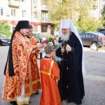 в Неделю 12-ю по Пятидесятнице, в храме святого пророка Иоанна Предтечи в Калуге отмечали престольный праздник - позднюю Божественную литургию совершал митрополит Калужский и Боровский Климент