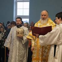 настоятель храма святого пророка Иоанна Предтечи, секретарь Калужской епархии игумен Мефодий (Пронькин) и иерей Александр Беляев сопровождали митрополита Калужского и Боровского Климента, посетившего с архипастырским визитом с. Головтеево Малоярославецкого района