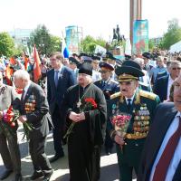 на День Победы, в Калуге в шестой раз прошла Всероссийская акция «Бессмертный полк», праздничная колонна прошла от площади Мира до площади Победы, и данное мероприятие оказалось самой  масштабной частью праздника
