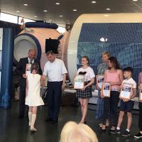 В рамках Дней Москвы в Калужской области, 13 июля в Государственном музее истории космонавтики имени Циолковского, состоялась церемония награждения победителей пяти номинаций конкурса в социальных сетях на знание истории и традиций Города-героя Москвы «Моя Москва», организованного Правительством Москвы