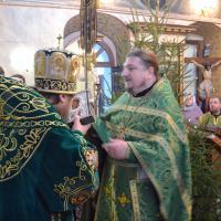 в день памяти святого преподобного Серафима Саровского, своё тезоименитство празднует викарий Калужской епархии, епископ Тарусский Серафим, торжества прошли в Никольском храме Калуги