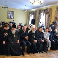 Торжественный праздничный концерт посвящённый двадцатилетию возобновления духовной жизни в храме святого пророка Иоанна Предтечи прошел в актовом зале Предтеченского Духовно-просветительского центра
