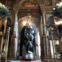в Великую среду, в храме святого пророка Иоанна Предтечи были совершены часы с чтением Евенгелия, изобразительны и вечерня с литургией Преждеосвященных Даров. Это последняя литургия Преждеосвященных в преддверии Пасхи - за этой службой была прочитана в последний раз и молитва святого Ефрема Сирина, покаянный гимн Великого поста