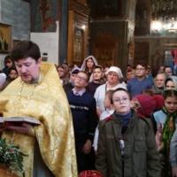 в час дня состоялось торжественное открытие нового учебного сезона в Воскресной школе храма святого пророка Иоанна Предтечи, учащиеся и их родители, а также педагоги, собрались в храме, где был совершен молебен на начало нового учебного