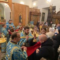 Святая Церковь празднует Введение во храм Пресвятой Богородицы, Пречистая Дева в трехлетнем возрасте родителями была приведена своими родителями в храм, о праздновании чего упоминает уже в I веке Антиохийский епископ Еводий