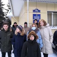 студенты Калужской духовной семинарии проходящие миссионерскую практику под кураторством Кирилла Литвинова на базе Предтеченского миссионерского центра, совместно с воспитанниками социального центра 