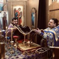 в Неделю 2-ю Великого поста святителя Григория Паламы, архиепископа Солунского, в храме святого пророка Иоанна Предтечи клиром храма были совершены воскресные богослужения, начавшиеся накануне вечером с всенощного бдения, предстоял игумен Мефодий (Пронькин), настоятель храма, секретарь Калужской епархии