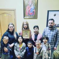 Продолжается духовное окормление нашим храмом детей из неблагополучных семей реабилитационного центра 