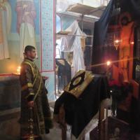 вечером, в храме святого пророка Иоанна Предтечи в Калуге была совершена третья Великопостная Пассия, по традиции богослужение совершается собором духовенства храма.  Предстоял игумен Мефодий (Пронькин), читал Евангелие и произносил проповедь иерей Александр Беляев