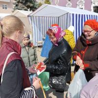 В Великую Субботу, на кануне праздника Пасхи, ребята из нашего молодёжного движения 