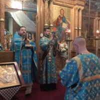 Святая Церковь празднует Рождество Пресвятой Богородицы, торжественные богослужения были совершены в храме святого пророка Иоанна Предтечи в Калуге, накануне вечером собором духовенства было совершено Всенощное бдение, утром две Божественные литургии