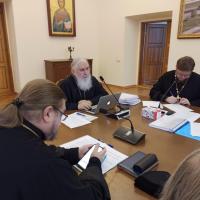 23 декабря, настоятель Предтеченского храма, секретарь Калужской епархии, игумен Мефодий (Пронькин), принял участие в заседании Епархиального совета, которое прошло под председательством митрополита Калужского и Боровского Климента, в конференц зале Калужской митрополии.