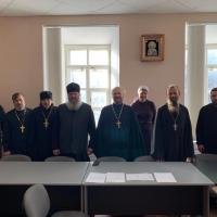 в здании епархии прошёл пастырский семинар, темой которого стала 