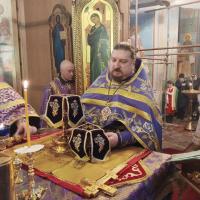 12 марта, в Неделю 2-ю Великого поста, святителя Григория Паламы, воскресные богослужения были совершены в храме святого пророка Иоанна Предтечи в Калуге. Накануне вечером, собором духовенства было совершено всенощное бдение, предстоял настоятель храма, секретарь Калужской епархии игумен Мефодий (Пронькин).