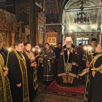 19 марта, вечером, во вторник первой седмицы Великого поста, храм святого пророка Иоанна Предтечи в Калуге с архипастырским визитом посетил митрополит Калужский и Боровский Климент. было совершено последование Великого повечерия, за которым читается канон преподобного Андрея Критского. Высокопреосвященнейшему Владыке сослужил настоятель храма, секретарь Калужской епархии, игумен Мефодий (Пронькин), а также благочинный Северного округа Калуги, иерей Константин Комаров, иерей Дионисий Лобанов, иерей Александр Беляев, иерей Павел Степанюк.