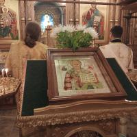 19 декабря, день святителя Николая, архиепископа Мир Ликийских, Чудотворца, в храме святого пророка Иоанна Предтечи были совершены праздничные богослужения. Всенощное бдение было совершено совместно клиром храма, возглавил настоятель храма, игумен Мефодий (Пронькин).