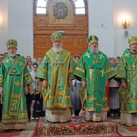 29 июня 2025 года, в день памяти преподобного Тихона Калужского, в мужском монастыре Успения Пресвятой Богородицы Калужской Свято-Тихоновой пустыни, состоялось торжественное архиерейское богослужение.  Божественную литургию возглавили митрополит Калужский и Боровский Климент, митрополит Красноярский и Ачинский Никита, архиепископ Песоченский и Юхновский Максимилиан, епископ Козельский и Людиновский Макарий, в сослужении духовенства Калужской митрополии.