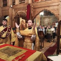 19 октября, Неделя 19-я по Пятидесятнице, в храме святого пророка Иоанна Предтечи соборно были совершены воскресные богослужения. Всенощное бдение возглавил иерей Павел Степанюк. Утром были совершены две литургии.