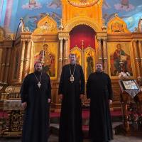 3 октября митрополит Донецкий и Мариупольский Владимир, в рамках празднования 250 летия Калужской духовной семинарии, посетил наш храм.